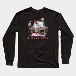 I'm Busy Long Sleeve T-Shirt